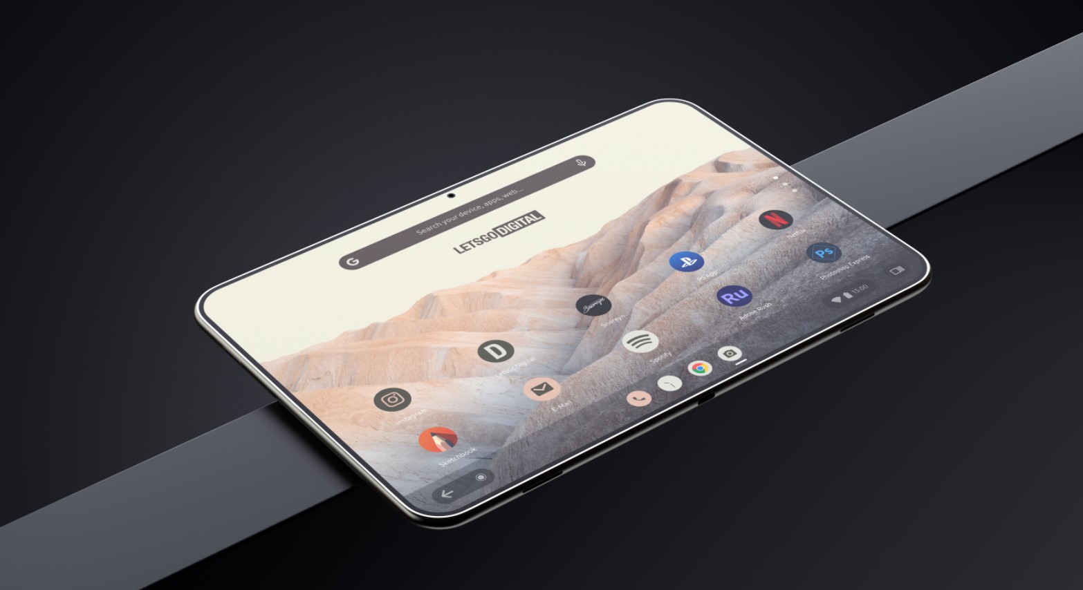 Google Pixel Tablet Render G R Nt Leri S Zd R Ld Shiftdelete Net