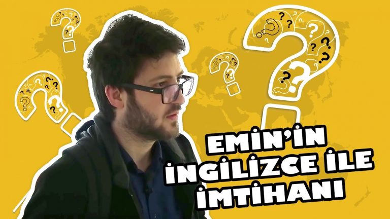 Emin’in İngilizce ile imtihanı (VİDEO)