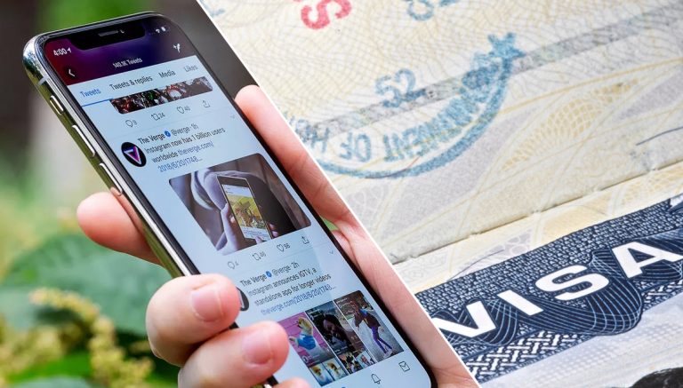 Amerika’ya giriş için sosyal medya dönemi başladı!