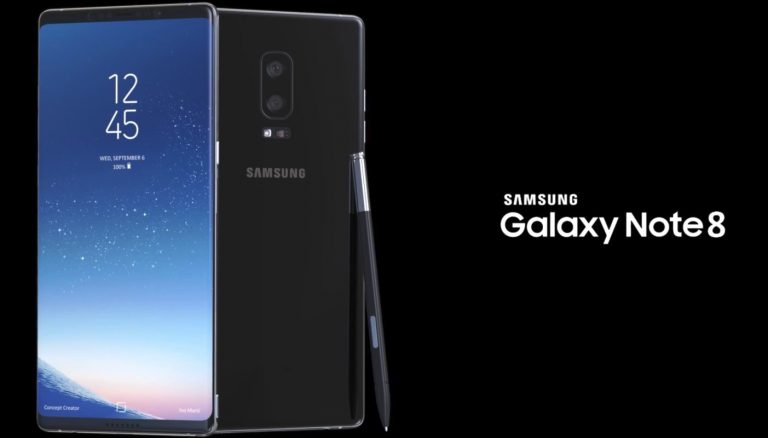 Galaxy Note 8  için anlamlı ödül!