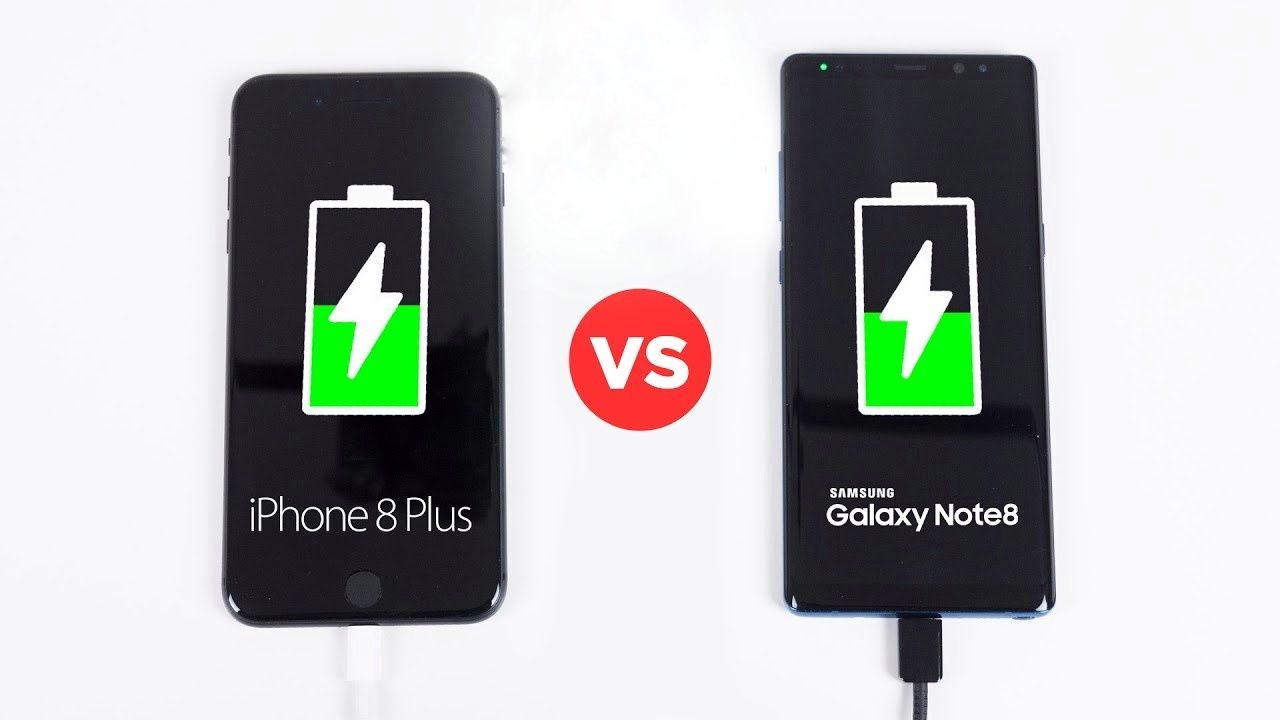 iPhone 8 Plus mı daha hızlı şarj oluyor Note 8 mi?