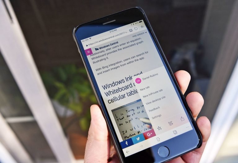 Microsoft Edge iOS ve Android için duyuruldu!