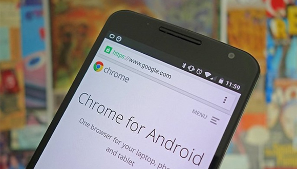 Google Chrome tasarımında Android P değişikliği!