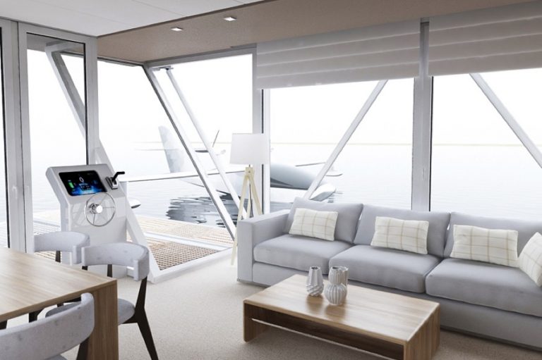 Rüyalarınızı süsleyecek yüzen ev!