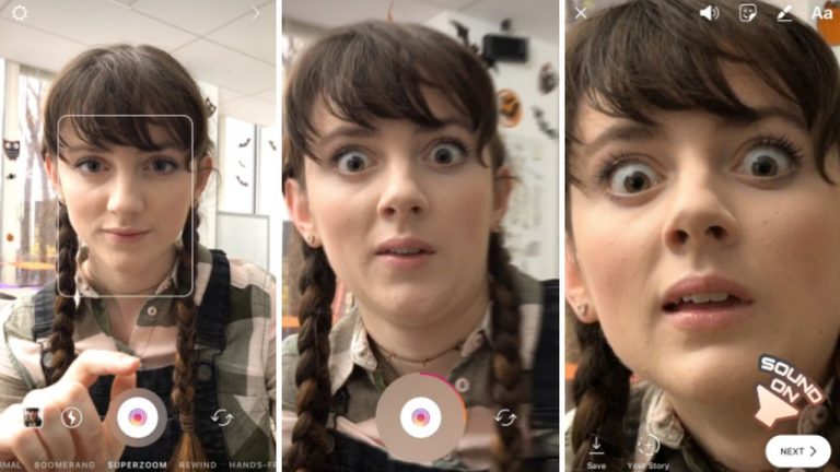 Instagram, Superzoom efektini sundu!