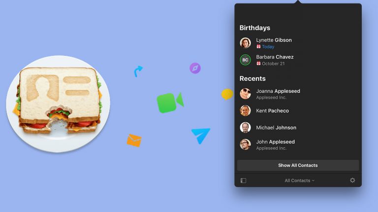 Mac için Cardhop ile kişilerinizi kolayca yönetin