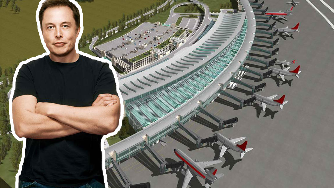 Elon Musk’tan 3. havalimanı için önemli girişim!