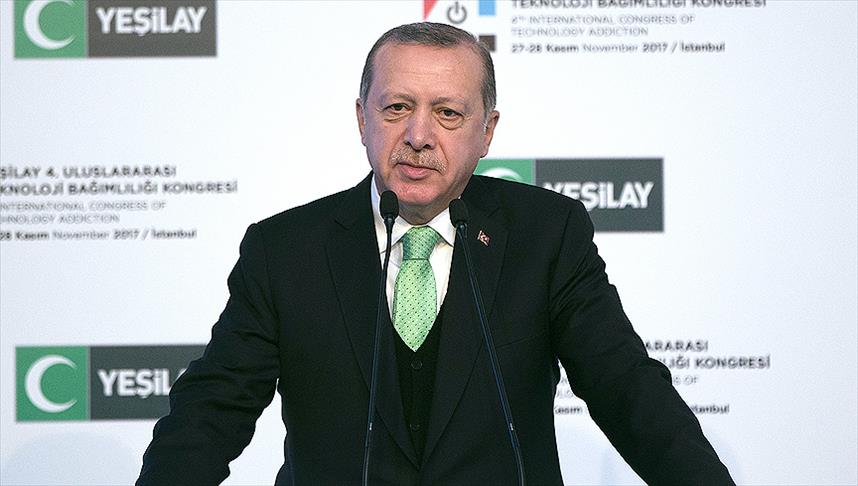 Cumhurbaşkanı Erdoğan Uluslararası Teknoloji Bağımlılığı Kongresi
