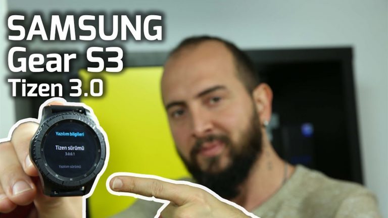 Gear S3 Tizen 3.0 inceleme