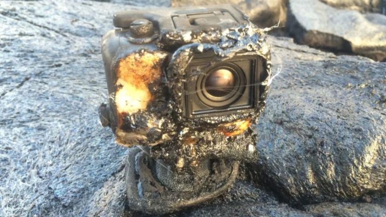 GoPro lava bile dayanıklı!