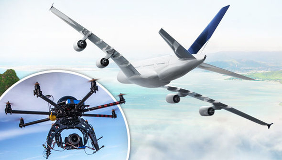 Drone bir yolcu uçağına ne kadar zarar veriyor?