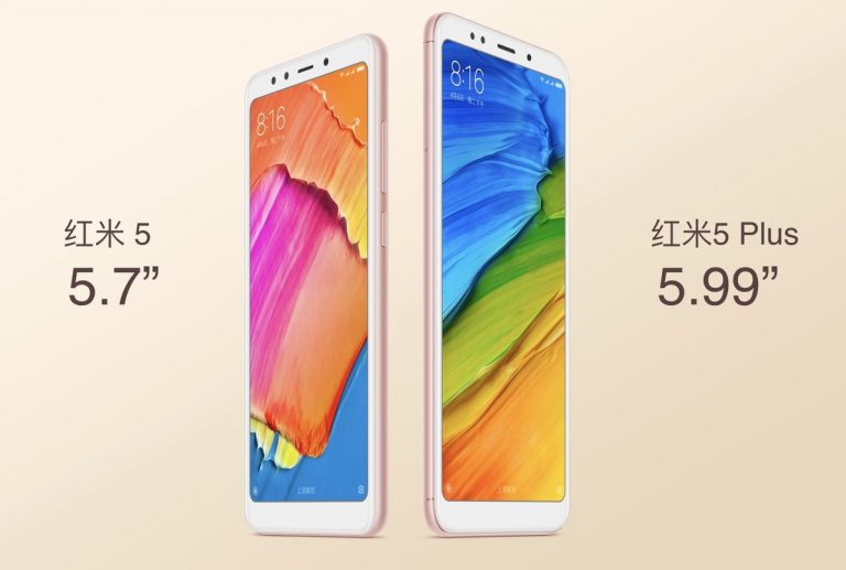 Xiaomi Redmi 5 ve Redmi 5 Plus tanıtıldı!