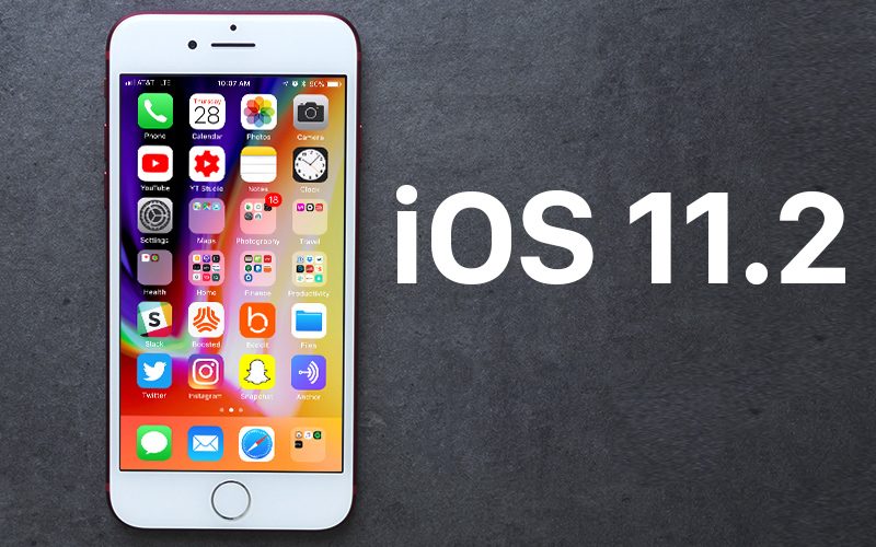 iOS 11.2 güncellemesi yayınlandı!
