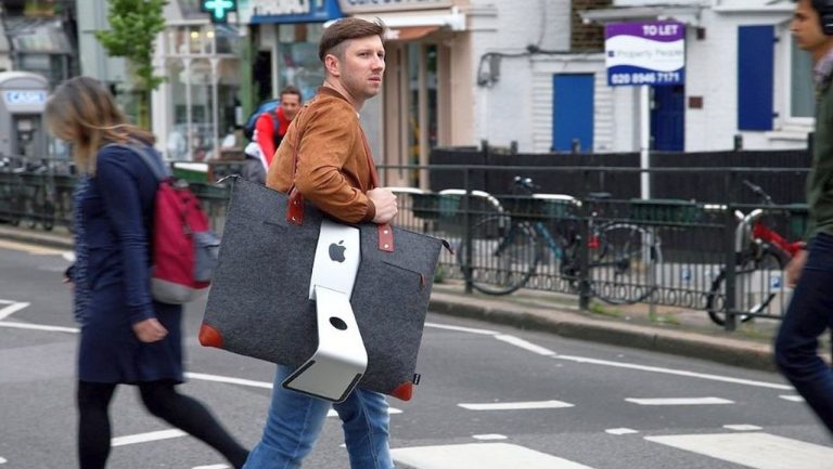 iMac bilgisayarlarınızı omzunuzda taşıyın!