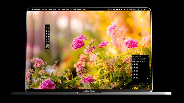 Konseptte kalmasa dedirten MacBook Touch!