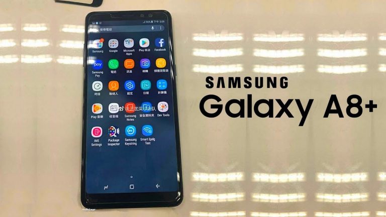 Galaxy A8+ 2018 tüm detaylarıyla karşınızda!