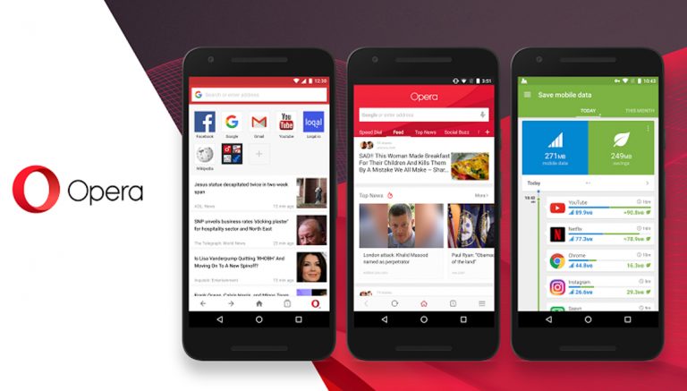 Opera için Android