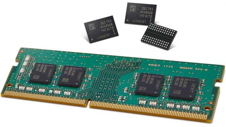 Samsung’tan en hızlı ve küçük 8-gigabit DDR4 RAM!