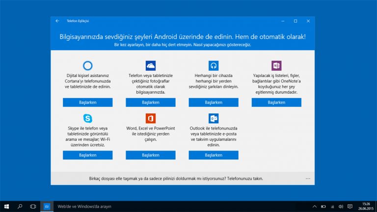 Windows 10 telefon numaranızı isteyecek