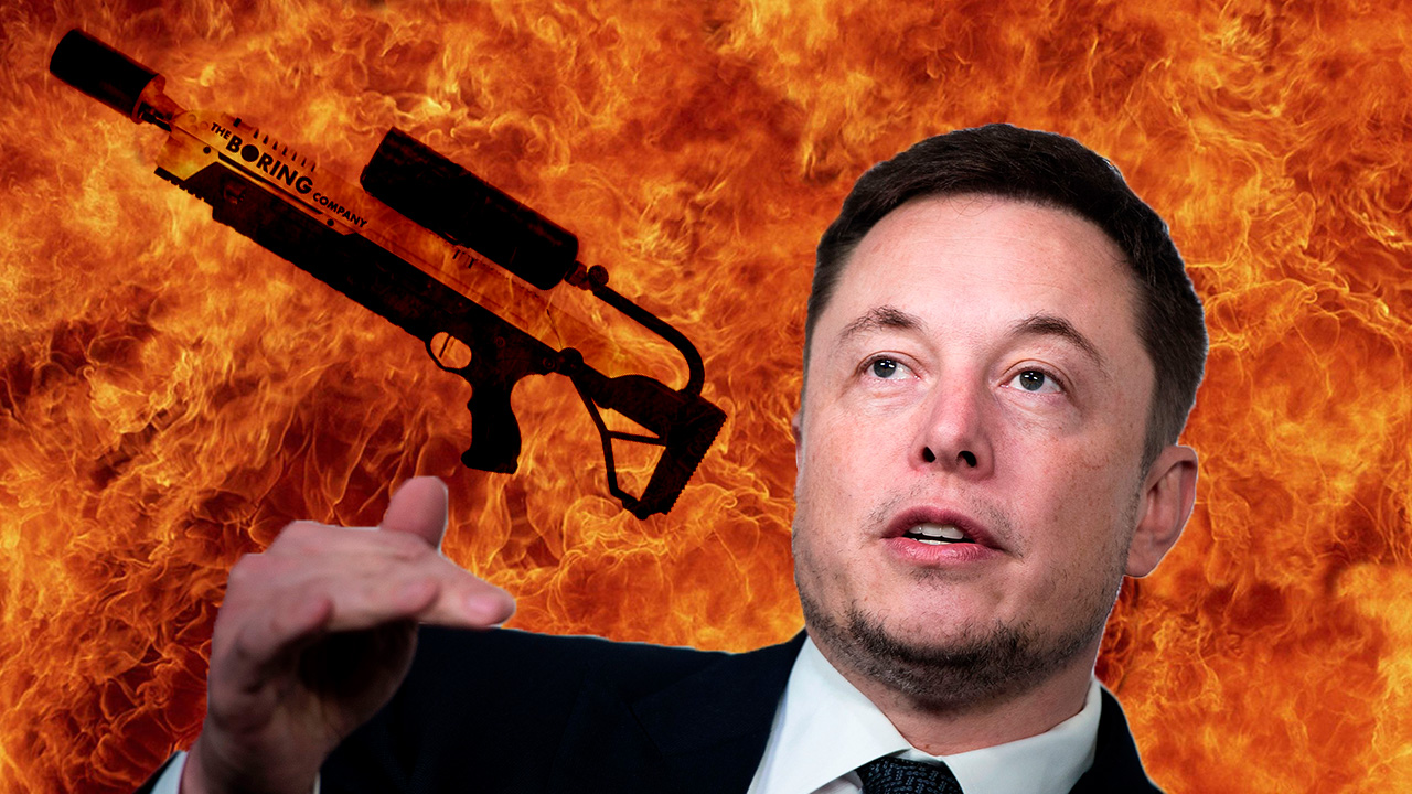 Elon Musk alev silahı peynir ekmek gibi sattı!