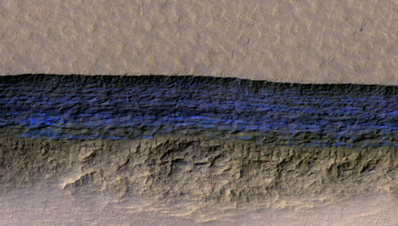 Mars’ta buz tabakası olabilir!