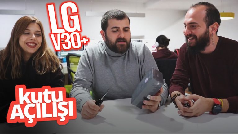 lg v30 plus kutu açılışı