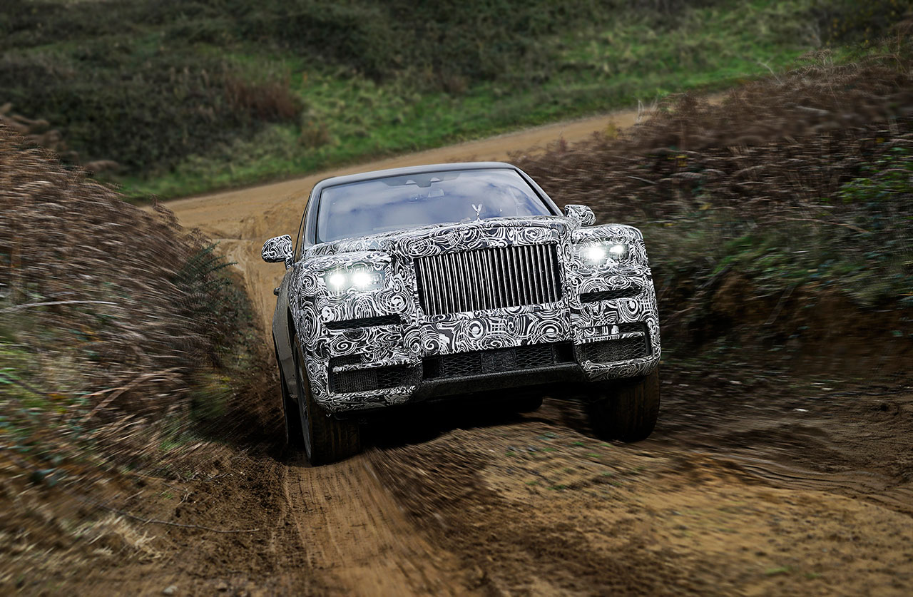 Rolls-Royce Cullinan için ilk görseller paylaşıldı!