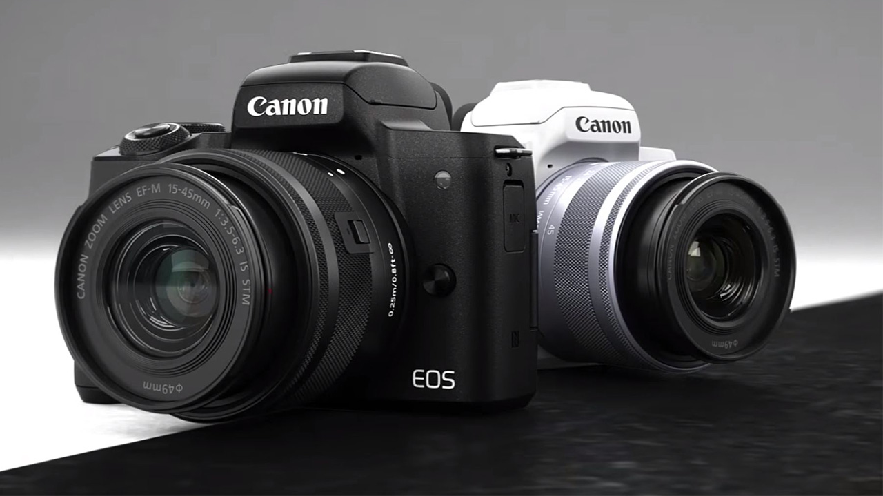Canon EOS m50 белый