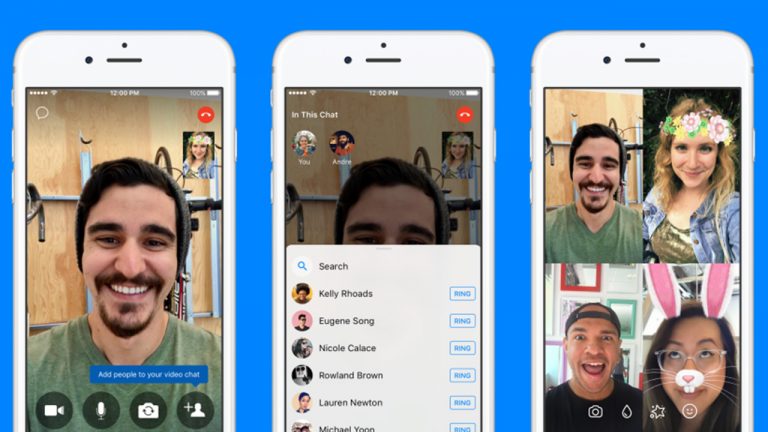 Facebook Messenger grup görüşme