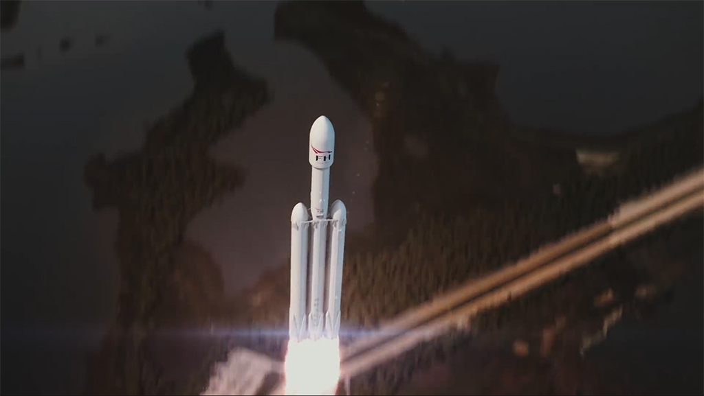 Falcon Heavy fırlatışı başarılı oldu!