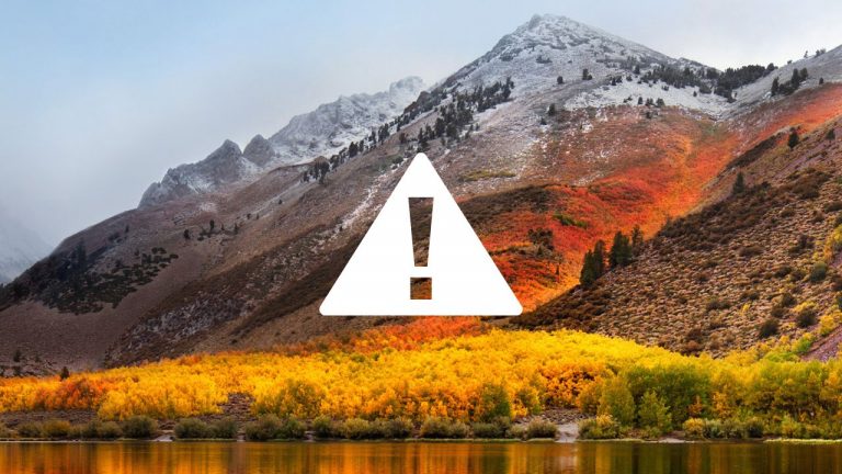 macOS High Sierra APFS hatası