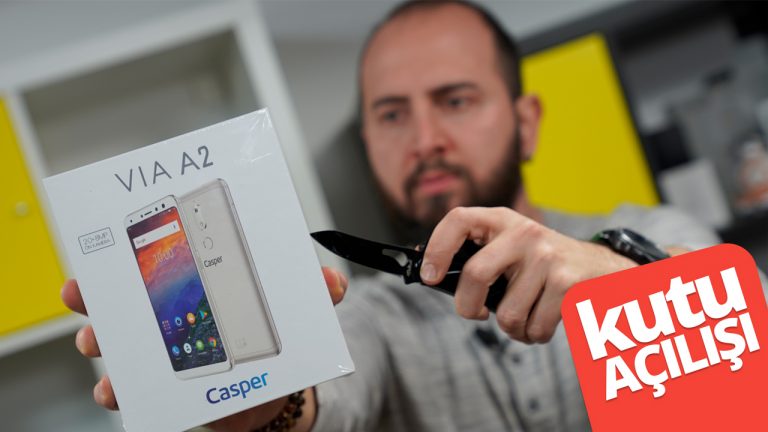Casper VIA A2 kutu açılışı