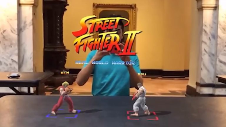 Apple ARKit, Street Fighter II