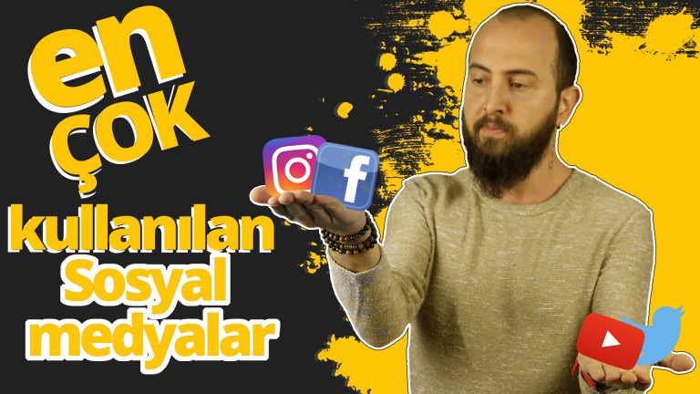 En çok kullanılan sosyal medya hangisi?