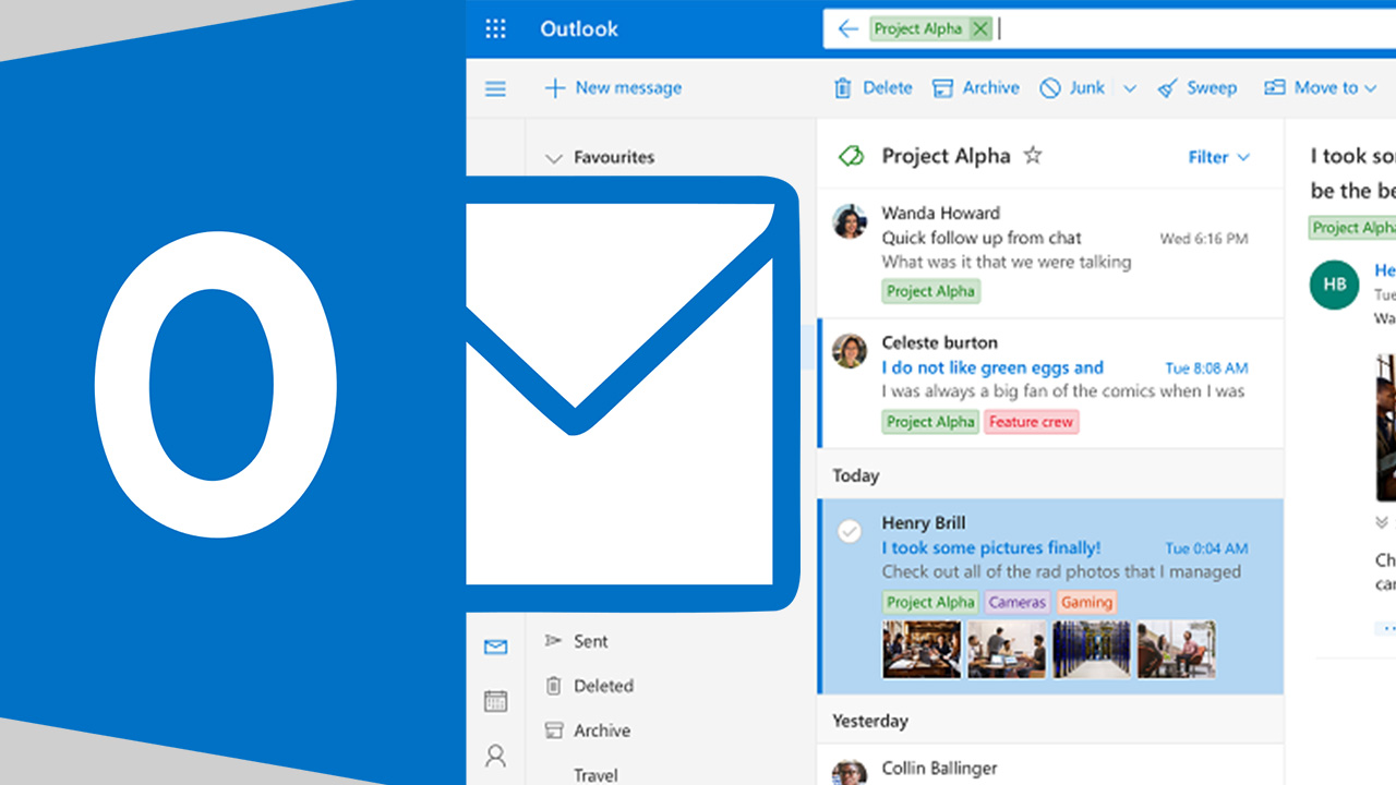 Outlook.com yeni posta deneyimi herkese geliyor!