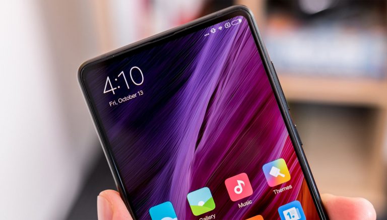 Mi Mix 2s ekran çentiği
