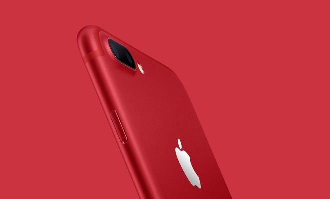Kırmızı iPhone 8