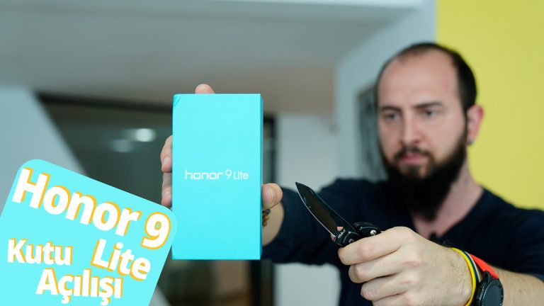 honor 9 lite kutu açılışı