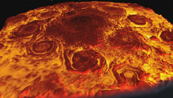 NASA, Jüpiter videosu yayınladı