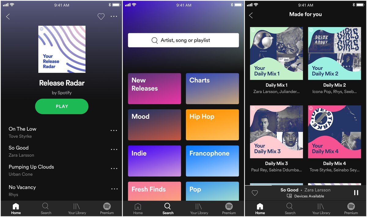Spotify mobil uygulaması yenileniyor!