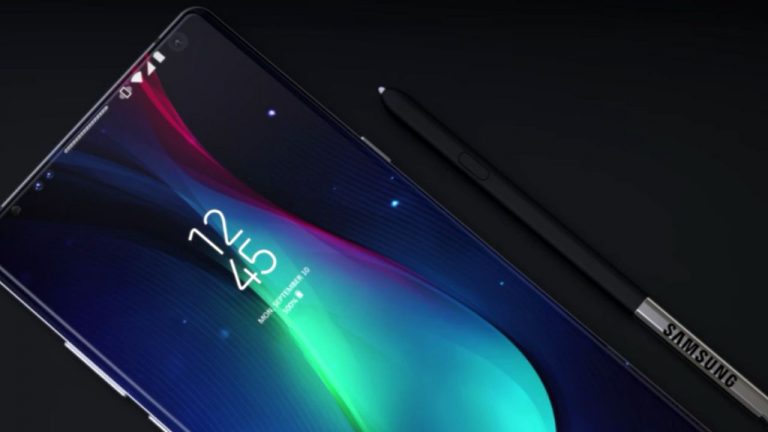 Note 9 ekrandan parmak izi okuma