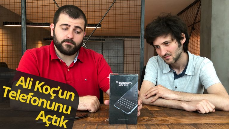 Blackberry KEYone kutu açılışı
