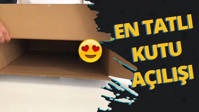 Dünyanın en tatlı kutu açılışı