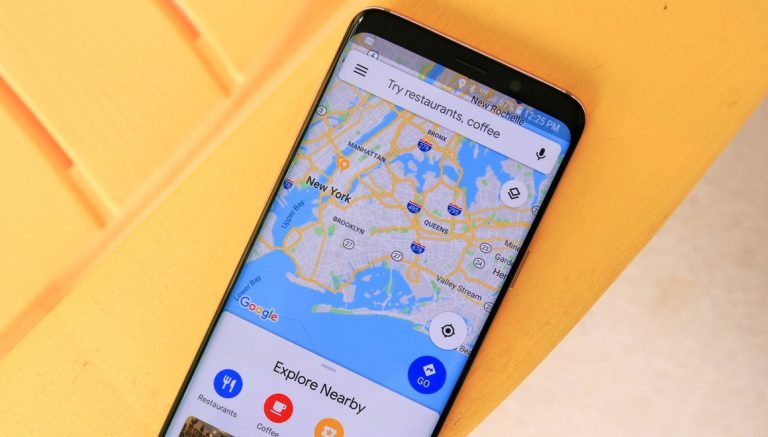 Google Haritalar pil durumu