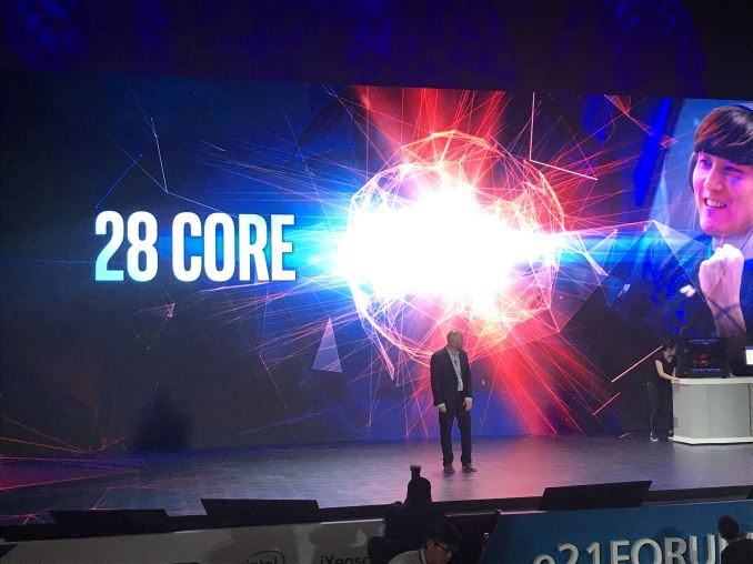 intel 28 çekirdekli işlemci