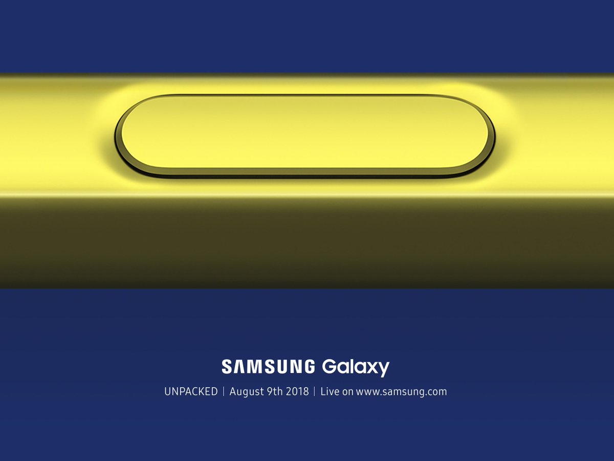 Samsung, Galaxy Note 9 çıkış tarihini duyurdu!