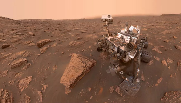 Toz fırtınası Mars’ı kaplıyor!