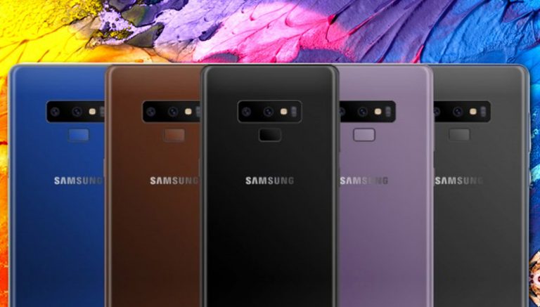 Note 9 renk seçenekleri