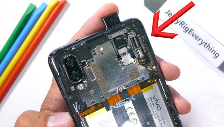 Kamerası gizlenen Vivo Nex S parçalarına ayrıldı!