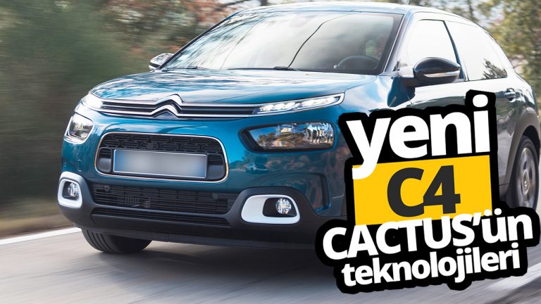 Yeni Citroen C4 Cactus testte!